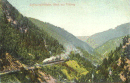 EU/D/BW/Schwarzwaldbahn/colorierte_AK_Schwarzwaldbahn_Triberg_1909