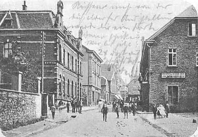 D/NRW/EN/Hattingen/City/WestfaelischerHof/SW-AK_EU_D_NW_Hattingen_Postamt_und_Hotel_Westfaelischer_Hof_um_1900