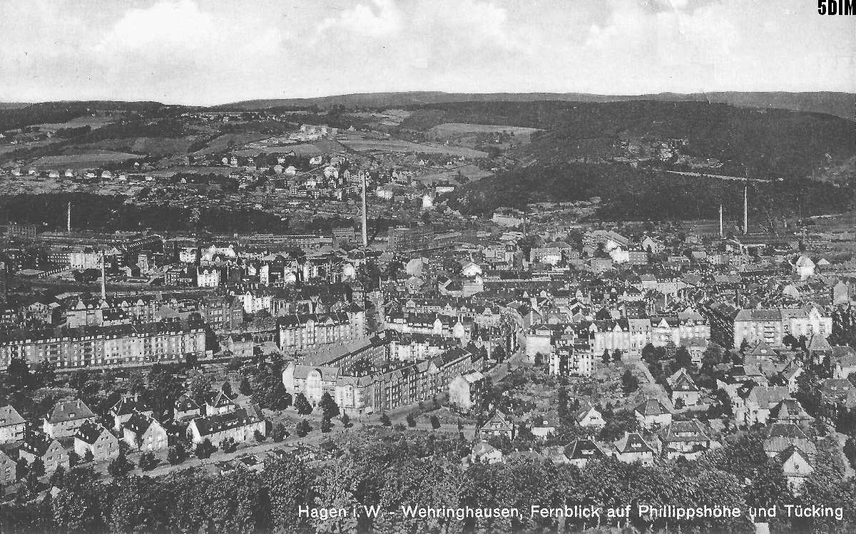 EU/D/NRW/HA/Wehringhausen/Aussichten_vom_Goldberg/SW-AK_AK_EU_D_NW_HA_Goldberg_Wehringhausen-Panorama_g19530812_1200x0749