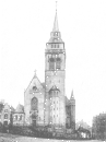 EU/D/NRW/HA/Wehringhausen/Langestrasse/Michaelkirche/EU_D_NRW_HA-Wehringhausen_LangeStrasse_mit_Michaelkirche_nach_1910