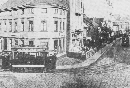 EU/D/NRW/HA/Wehringhausen/Schwenke/SW-AK_EU_D_NW_HA-Wehringhausen_Schwenke_Einmuendung_der_Elberfelderstrasse_mit_Strassenbahnen_1900