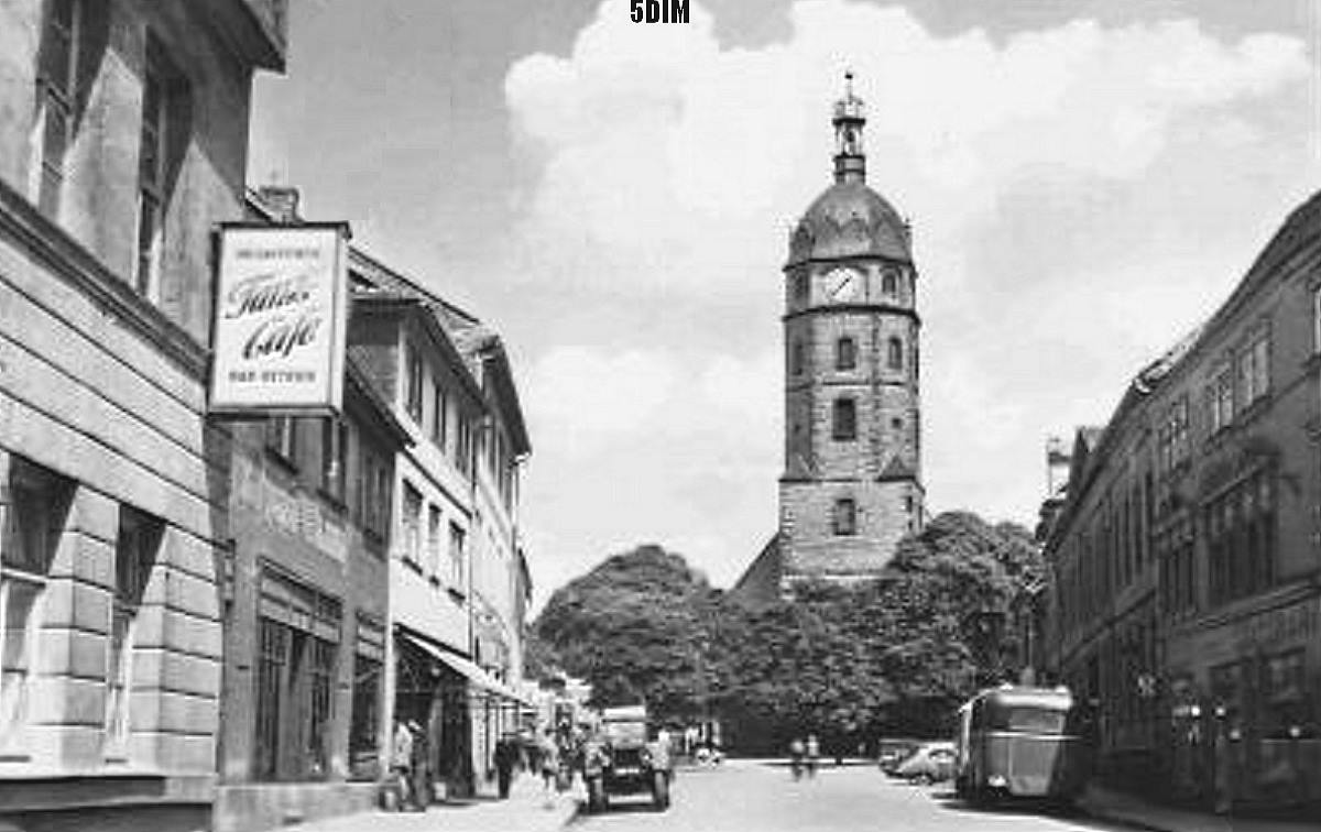 EU/D/SA/SGN/Sangerhausen/KylischeStrasse/SW-AK_EU_D_SA_SGN_Sangerhausen_StrasseDerDeutsch-SowjetischenFreundschaft_1959_1200x0756