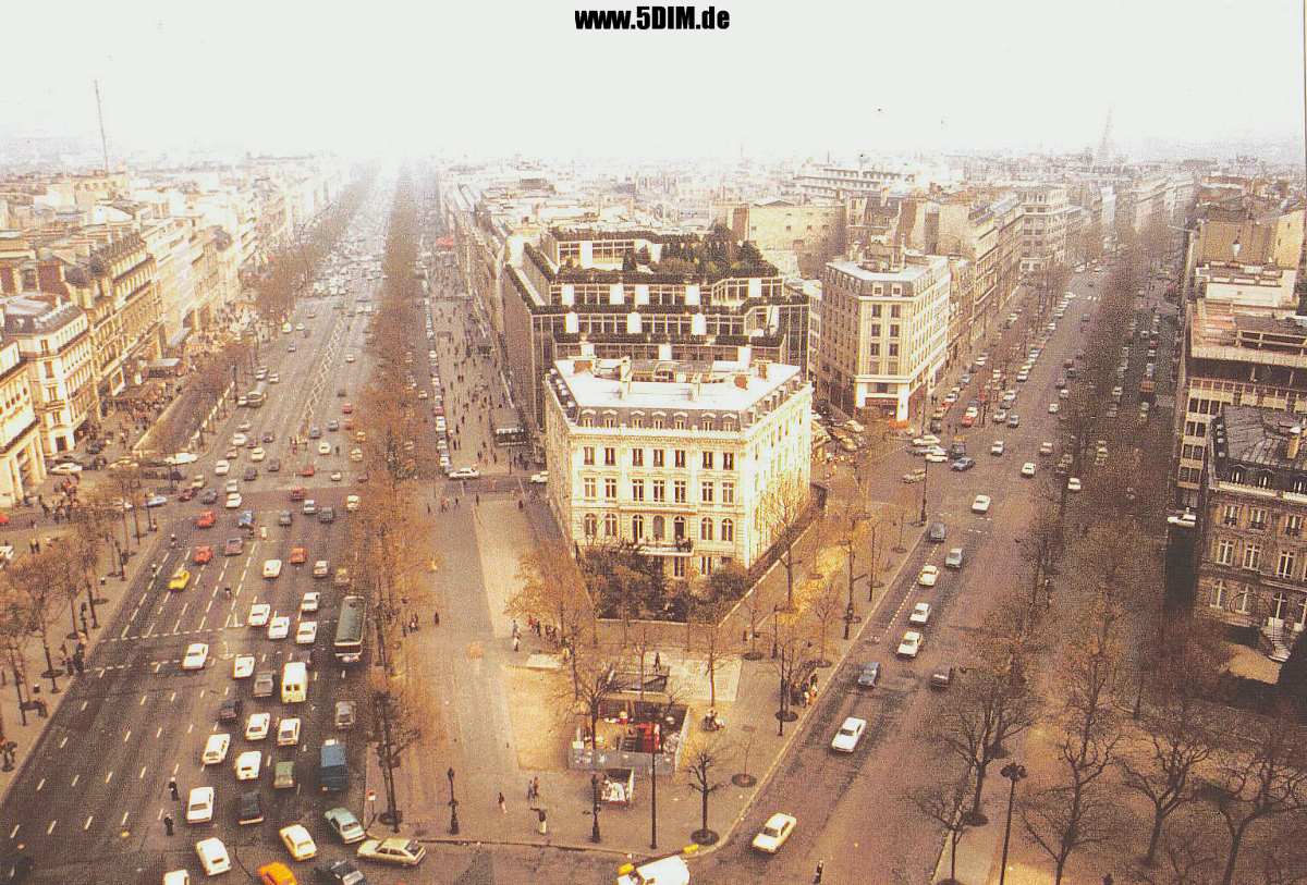 F/Paris/PlaceEtoile/19810403_1645_Fotoalbum0726_Avenues_Champs-Elysees_und_Marceau_1200x0813