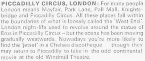 Geographie/EU/GB/England/London/PicadillyCircus/PicadillyCircus-Text_auf_AK_um_1980