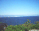 HR/Istrien/Opatijskarivijera/Lovran/Kraj/20060923-1600_DSCI0252_Kraj_Blick_in_die_Bucht_zwischen_Rijeka_und_Insel_Krk