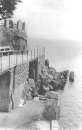 EU/HR/Istrien/Opatijskarivijera/Lovran/Nordstrand/1955061(3-8)_09_Lovran_Nordstrand_Lungomare_und_Badestelle_vor_dem_Hotel_Beograd