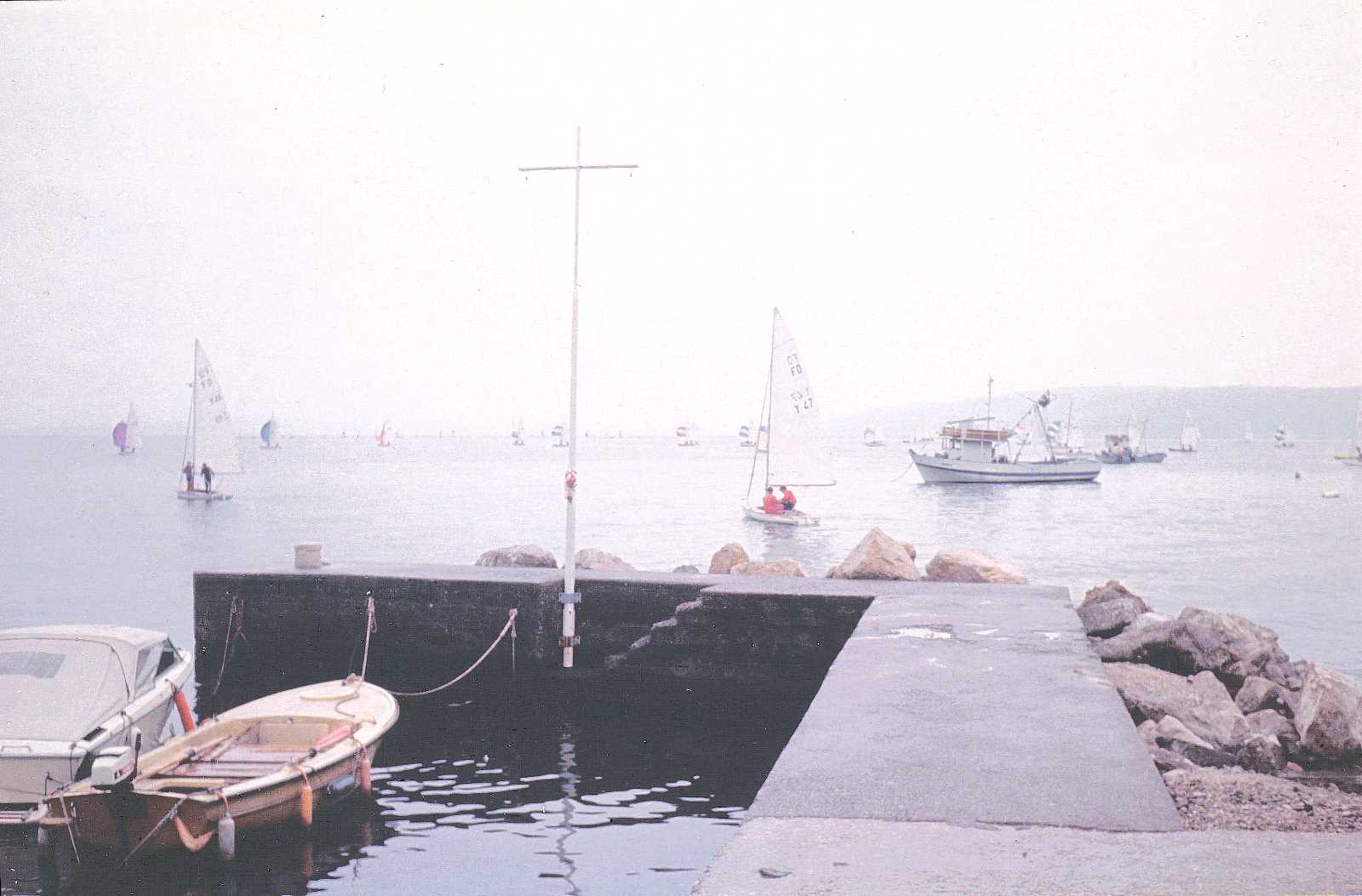 HR/Istrien/Opatijskarivijera/MoscenickaDraga/Hafen/198606xx_MD_Boote_am_Hafen