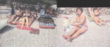 HR/Istrien/Opatijskarivijera/MoscenickaDraga/Strandpromenade/Hauptstrand/198606xx_MD_Sipar_Mutter_am_Strand