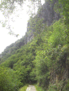 HR/Istrien/Opatijskarivijera/MoscenickaDraga/SvetiPetar/20060620_1012_IMAG0029_Wanderer_auf_dem_Wege_nach_Potoki