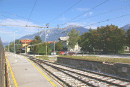 EU/SLO/Lesce-Bled/Bahnhof/20070915-1110_IMGP0786_SLO_Lesce-Bled_Bahnhof_Panorama
