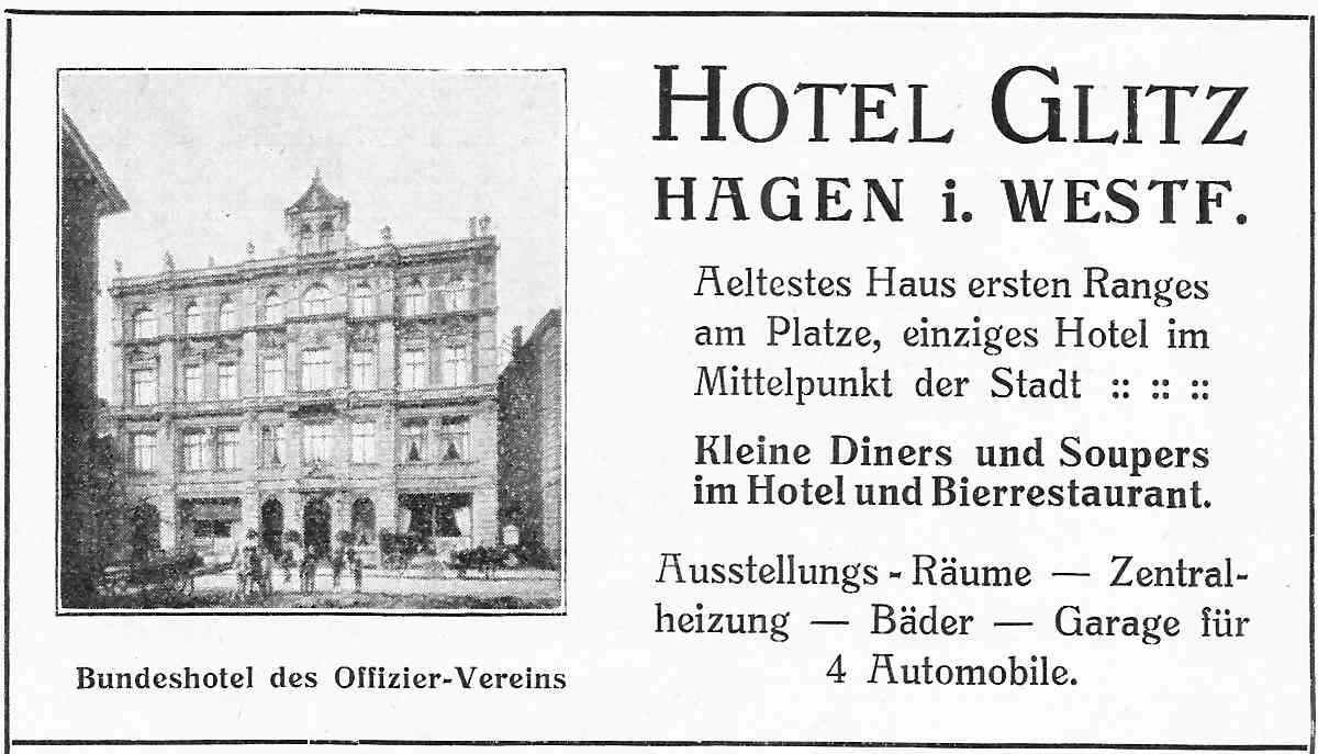 EU/D/NW/HA/Hagen/ElberfelderStrasse/19110xxx_Anzeige_EU_D_NW_HA-City_ElberfelderStrasse001_HotelGlitz_(FuehrerHA1911_TfVI)_1200x0687