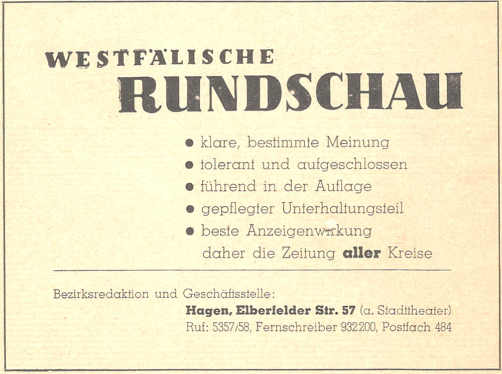 EU/D/NW/HA/Hagen/ElberfelderStrasse/195304xx_AlbertSchaefer_Hagen-Emst_S164_ANZEIGE_ElberfelderStrasse57_1000x0745