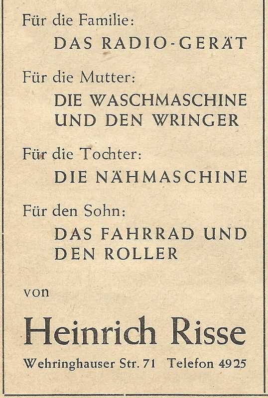 EU/D/NW/HA/Wehringhausen/WehringhauserStrasse/071/SW-Anzeige_FestschriftSanktMichael1952_Anzeige_WehringhauserStrasse071_HeinrichRisse0538x0800