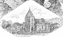 EU/D/NRW/DO/Syburg/Peterskirche/gezeichnete_Peterskirche_auf_4-Bild-Ansichtskarte_Hohensyburg_18980527